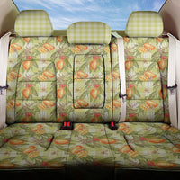 Vintage Hawaii Mango Back Car Seat Cover Yellow Green Hawaiian Palaka LT05 One Size Green - Polynesian Pride