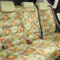 Vintage Hawaii Mango Back Car Seat Cover Yellow Green Hawaiian Palaka LT05 - Polynesian Pride