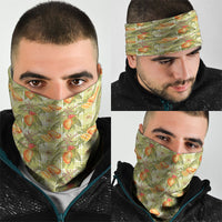 Vintage Hawaii Mango Neck Gaiter Yellow Green Hawaiian Palaka LT05 - Polynesian Pride