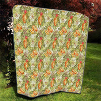 Vintage Hawaii Mango Quilt Yellow Green Hawaiian Palaka LT05 - Polynesian Pride
