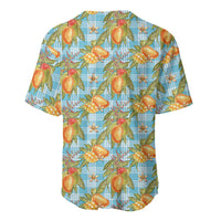 Vintage Hawaii Mango Baseball Jersey Blue Hawaiian Palaka LT05 - Polynesian Pride