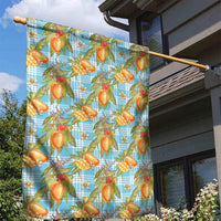 Vintage Hawaii Mango Garden Flag Blue Hawaiian Palaka LT05 - Polynesian Pride