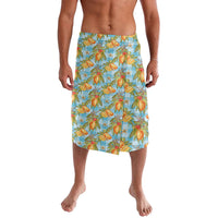 Vintage Hawaii Mango Lavalava Blue Hawaiian Palaka LT05 Blue - Polynesian Pride