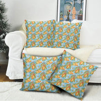Vintage Hawaii Mango Pillow Cover Blue Hawaiian Palaka LT05 - Polynesian Pride