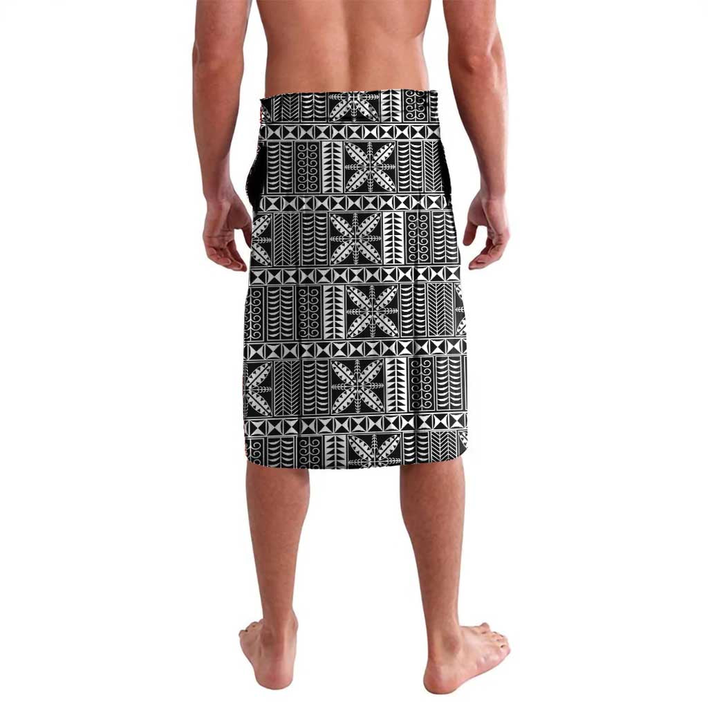 Personalised Happy Niue Constitution Day Lavalava Niuean Crab Hiapo Pattern Yellow Version