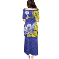 Personalised Nauru 92nd Anniversary Of Angam Family Matching Puletasi and Hawaiian Shirt Polynesian Whale Pattern LT05 - Polynesian Pride