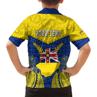 personalized-niue-constitution-day-kid-hawaiian-shirt-coat-of-arms-niuean-hiapo-pattern