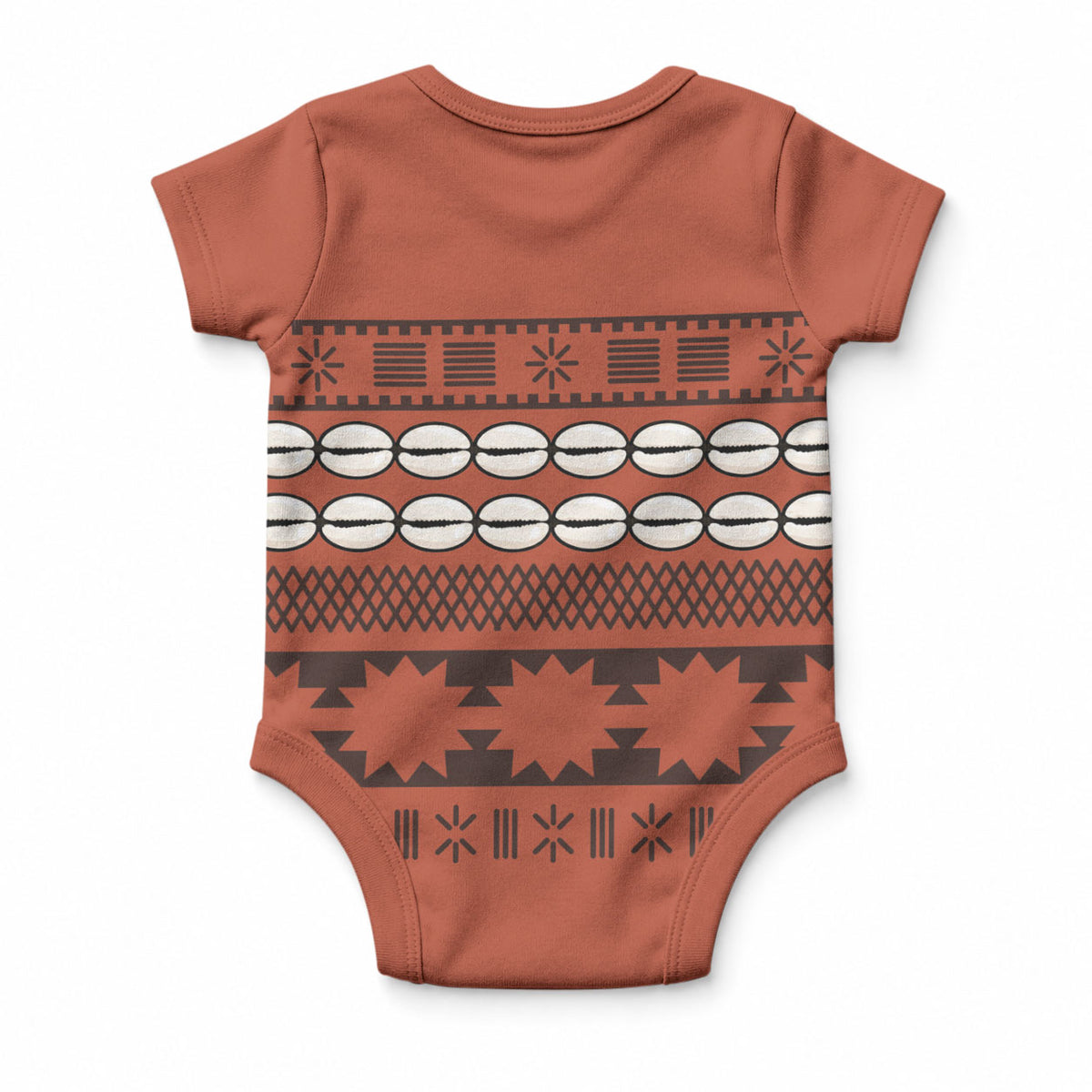 Polynesian Princess Inspired Tapa Pattern Baby Onesie LT05 - Polynesian Pride