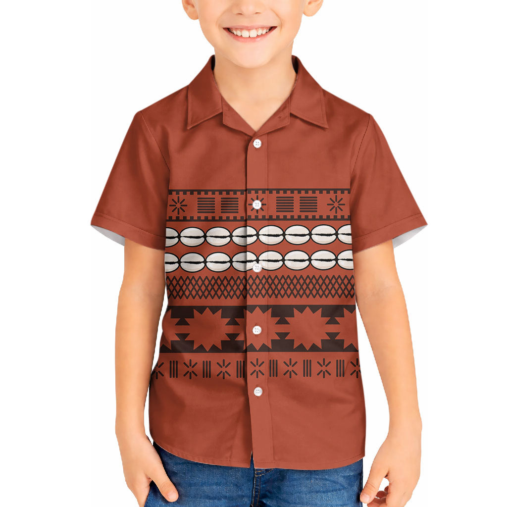 Polynesian Princess Inspired Tapa Pattern Hawaiian Shirt LT05 - Polynesian Pride