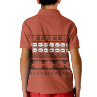 Polynesian Princess Inspired Tapa Pattern Kid Polo Shirt LT05 - Polynesian Pride
