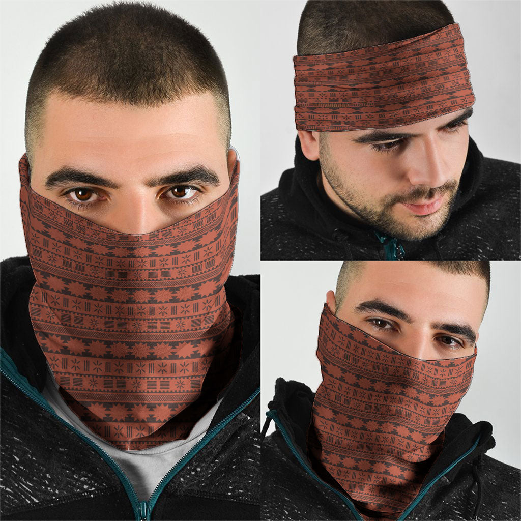 Polynesian Princess Inspired Tapa Pattern Neck Gaiter LT05 - Polynesian Pride