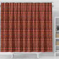 Polynesian Princess Inspired Tapa Pattern Shower Curtain LT05 - Polynesian Pride