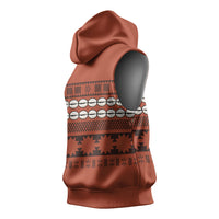 Polynesian Princess Inspired Tapa Pattern Sleeveless Hoodie LT05 - Polynesian Pride