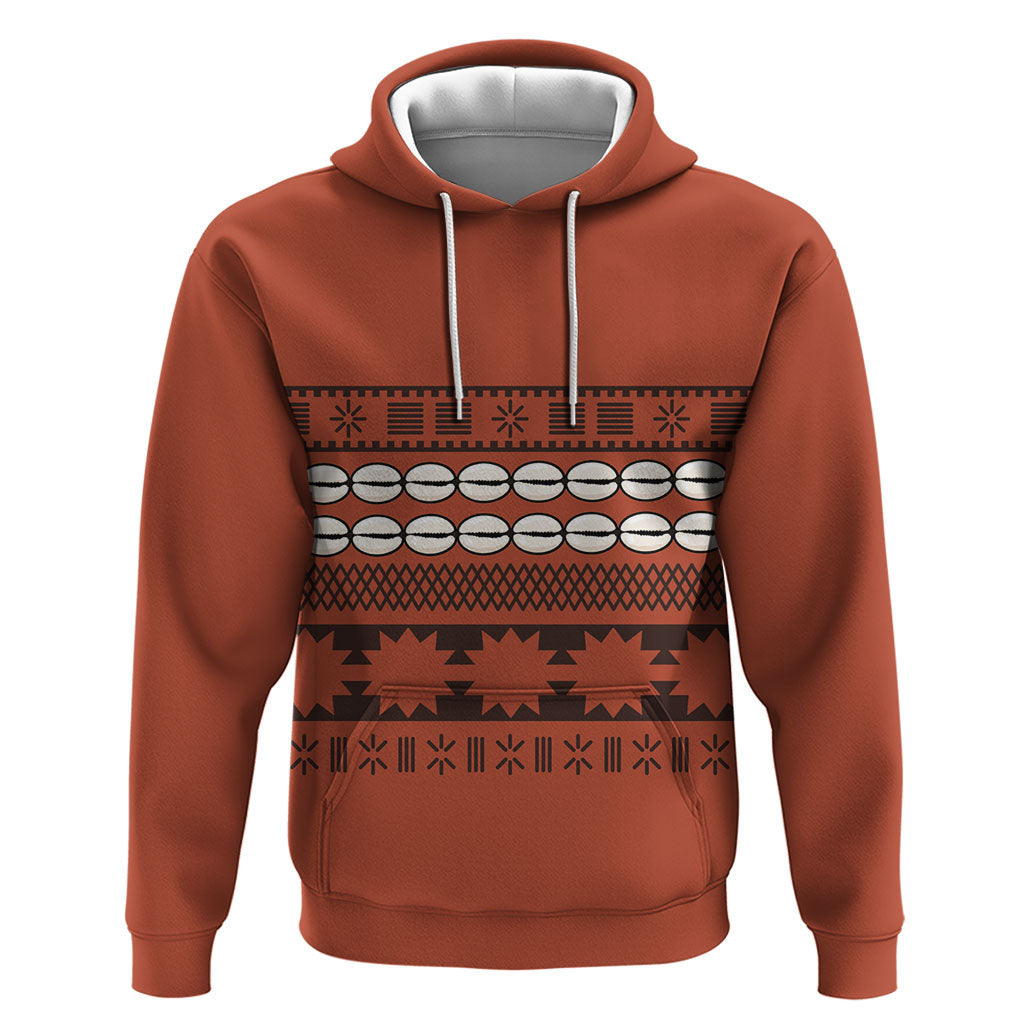 Polynesian Princess Inspired Tapa Pattern Zip Hoodie LT05 Pullover Hoodie Red - Polynesian Pride