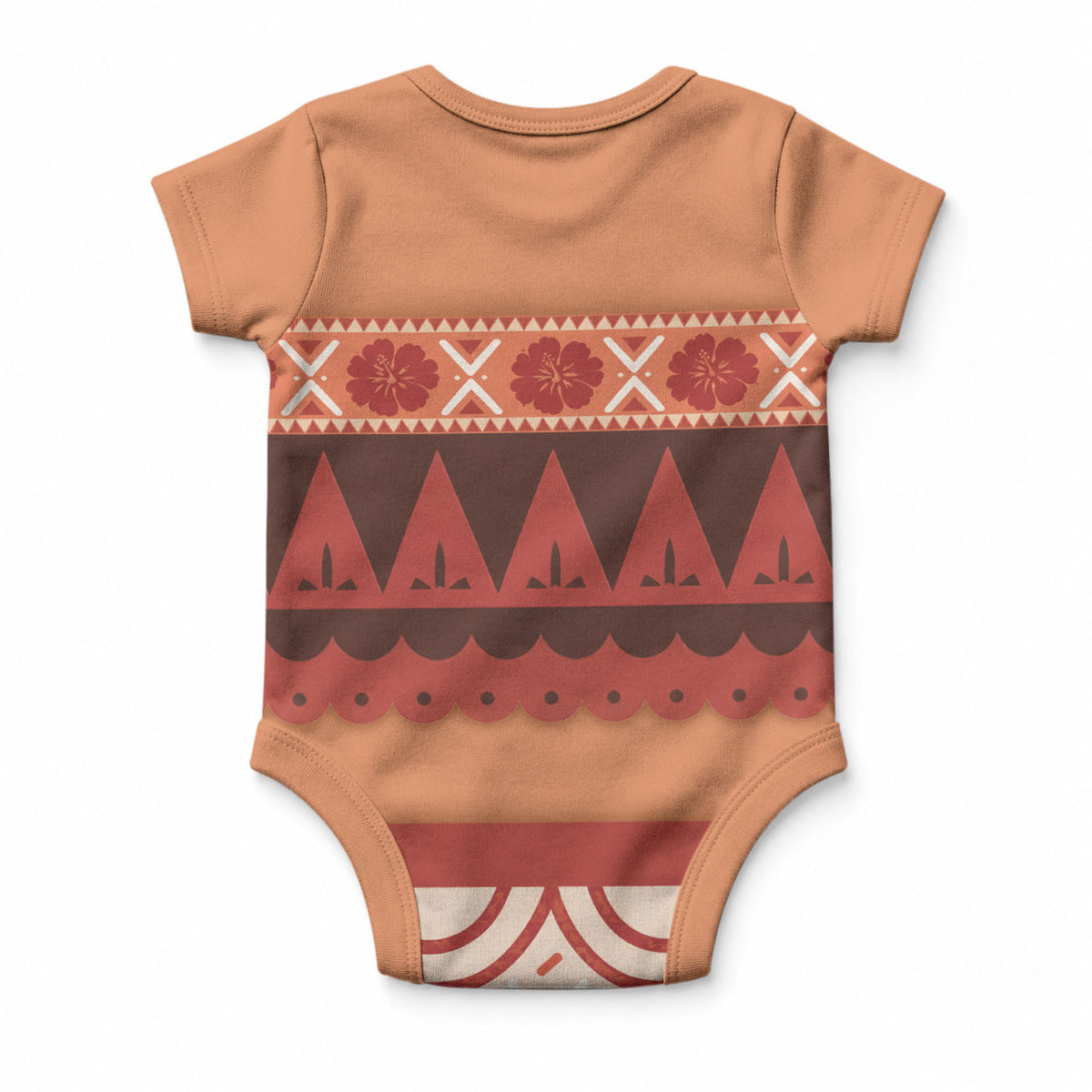 Polynesian Princess Inspired Cosplay Costume Baby Onesie LT05 - Polynesian Pride