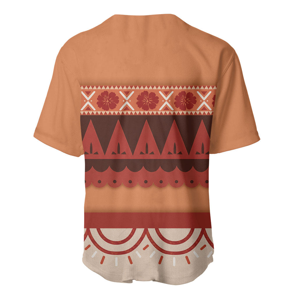 Polynesian Princess Inspired Cosplay Costume Baseball Jersey LT05 - Polynesian Pride