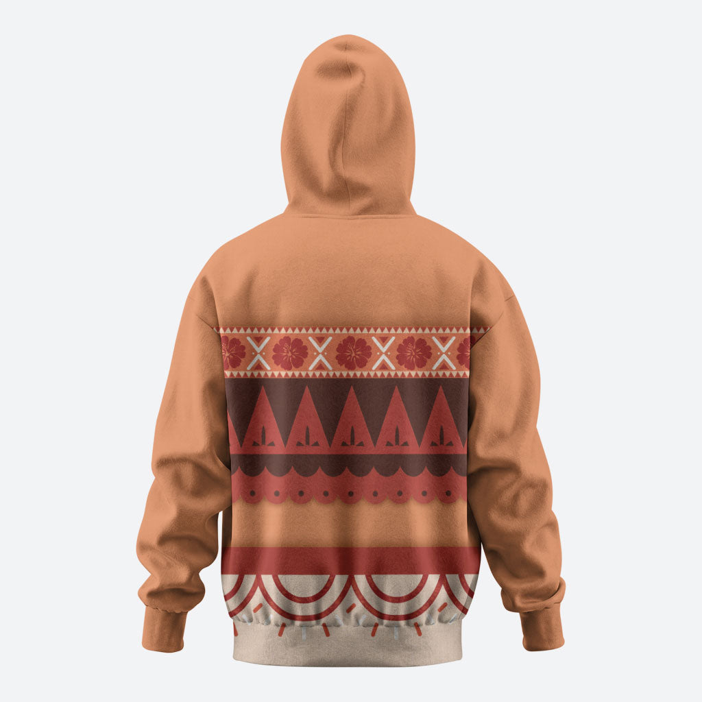 Polynesian Princess Inspired Cosplay Costume Hoodie LT05 - Polynesian Pride