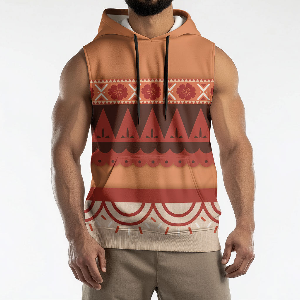 Polynesian Princess Inspired Cosplay Costume Sleeveless Hoodie