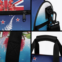 New Zealand Kiwi Christmas Duffle Bag Xmas Vibe LT05 - Polynesian Pride