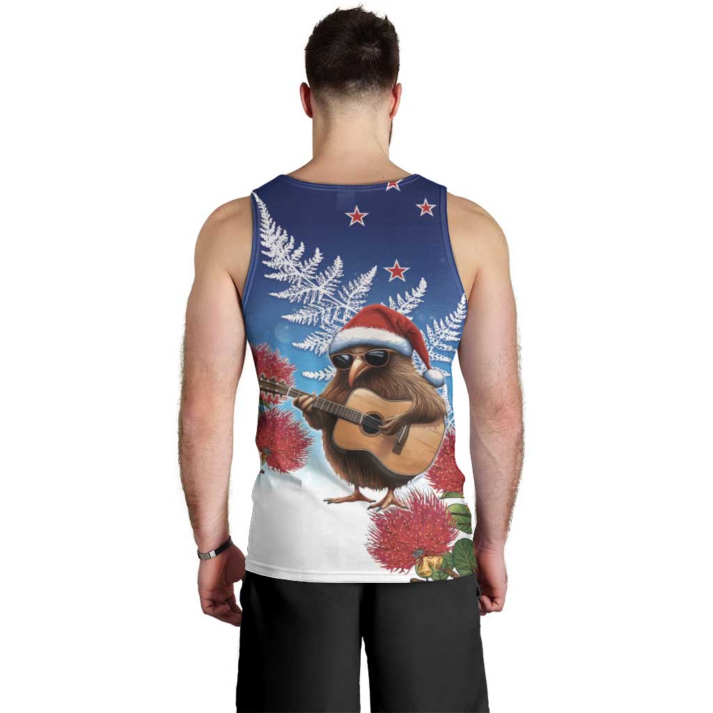 New Zealand Kiwi Christmas Men Tank Top Xmas Vibe LT05 - Polynesian Pride