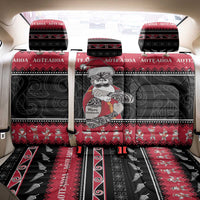 New Zealand Santa Tiki Christmas Back Car Seat Cover Meri Kirihimete LT05 - Polynesian Pride