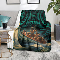 New Zealand Tamaki Herenga Waka Festival Blanket Maori Pattern LT05 - Polynesian Pride