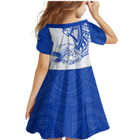 Personalised Northern Mariana Islands Commonwealth Day Family Matching Mermaid Dress and Hawaiian Shirt Simple Style LT05 - Polynesian Pride