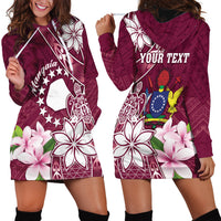 Personalised Cook Island Mangaia Gospel Day Hoodie Dress Floral Tribal Pattern LT05 - Polynesian Pride