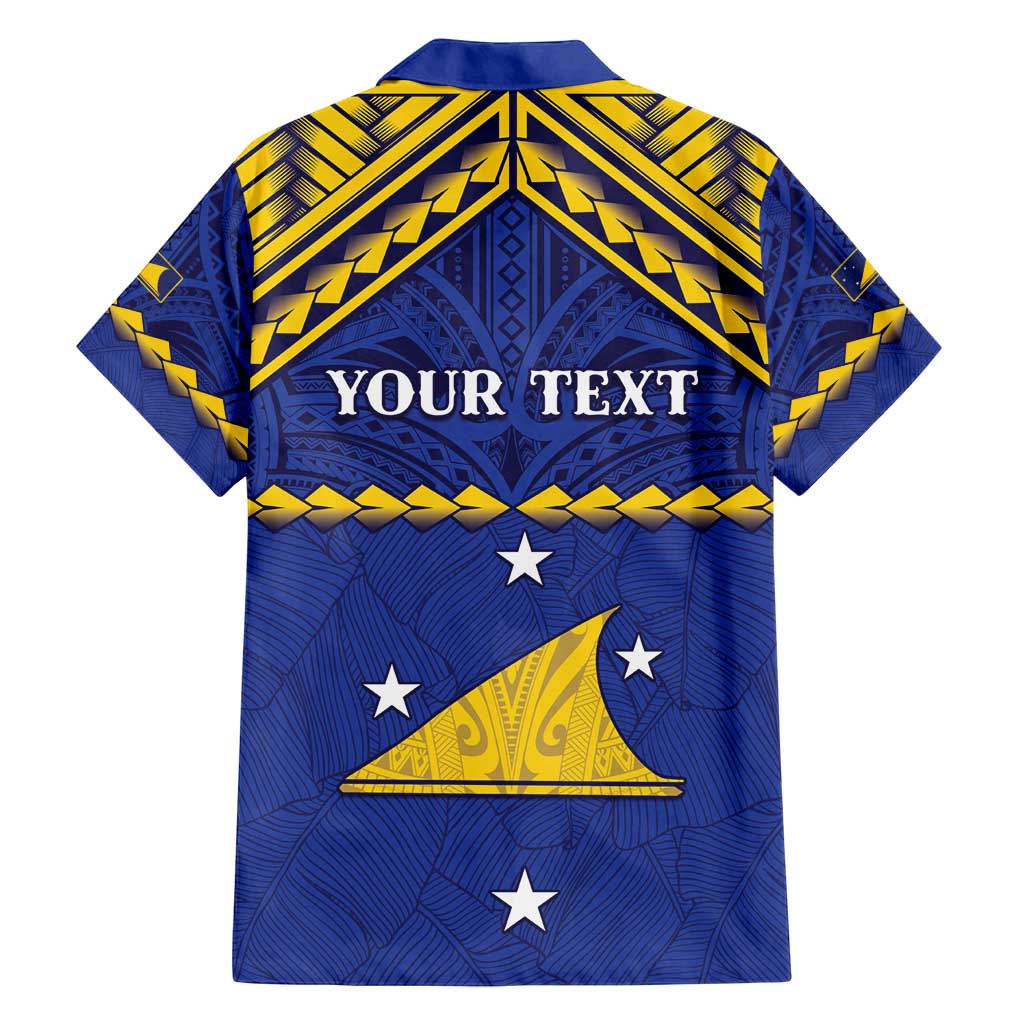 Personalised Tokelau Happy Tokehega Day Family Matching Off Shoulder Maxi Dress and Hawaiian Shirt Polynesian Tribal Tattoo LT05 - Polynesian Pride