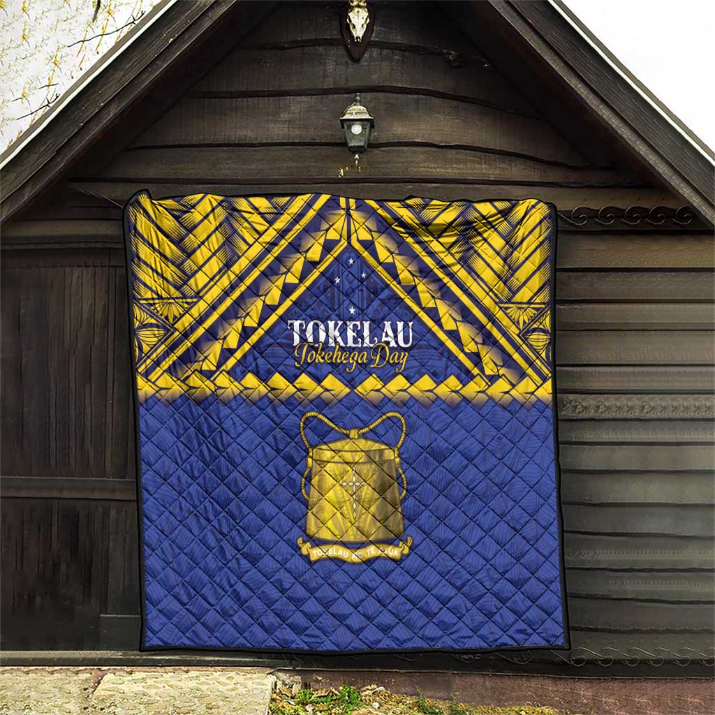 Tokelau Happy Tokehega Day Quilt Polynesian Tribal Tattoo