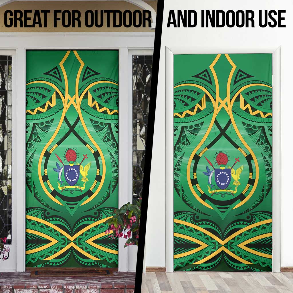 Cook Islands Constitution Day Door Cover 60th Anniversary - Polynesian Pride