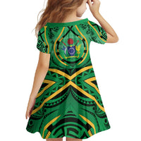 Cook Islands Constitution Day Family Matching Long Sleeve Bodycon Dress and Hawaiian Shirt 60th Anniversary LT05 - Polynesian Pride