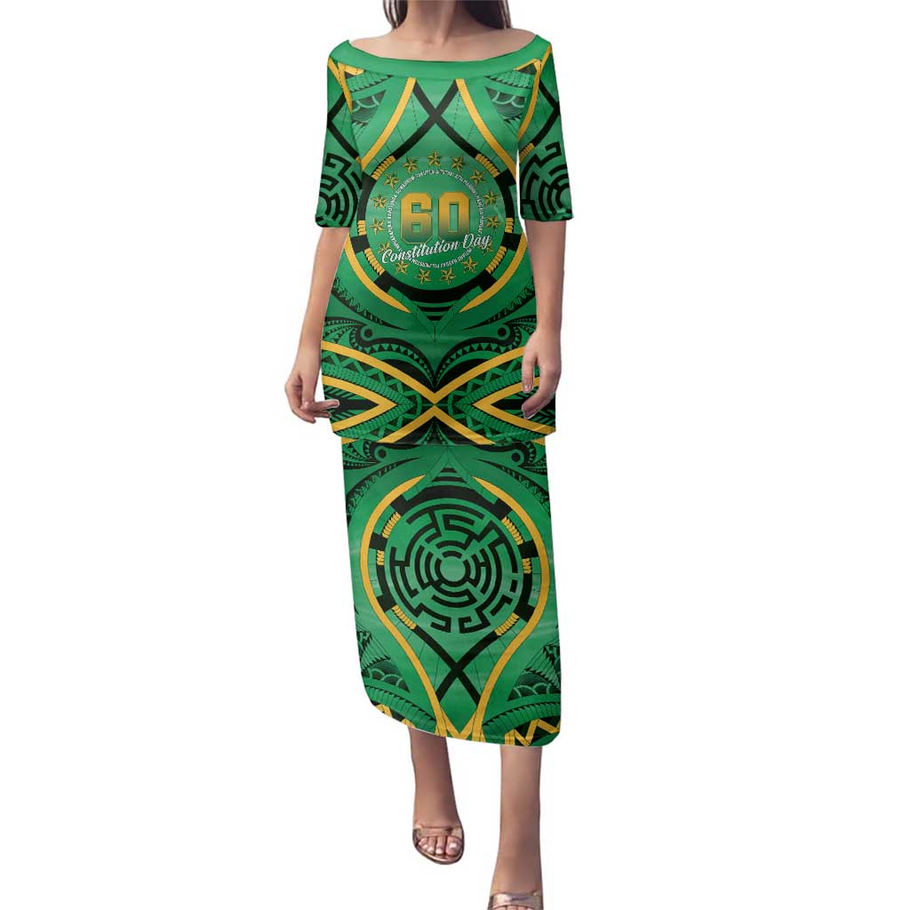 Cook Islands Constitution Day Family Matching Puletasi and Hawaiian Shirt 60th Anniversary - Polynesian Pride