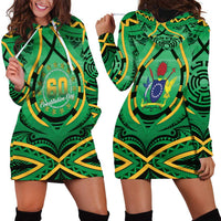 Cook Islands Constitution Day Hoodie Dress 60th Anniversary LT05 - Polynesian Pride