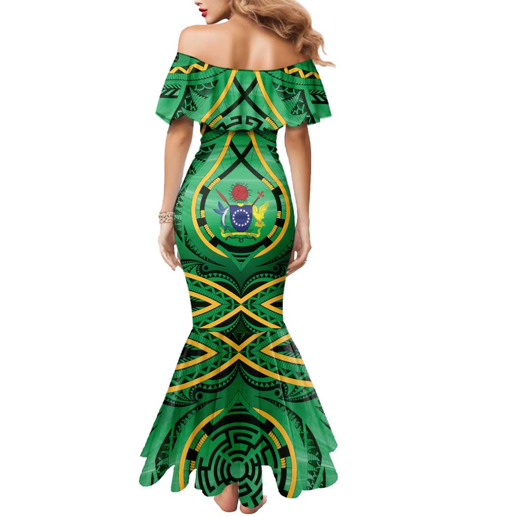 Cook Islands Constitution Day Mermaid Dress 60th Anniversary LT05 - Polynesian Pride