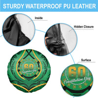 Cook Islands Constitution Day Spare Tire Cover 60th Anniversary - Polynesian Pride