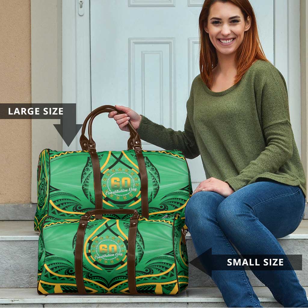 Cook Islands Constitution Day Travel Bag 60th Anniversary - Polynesian Pride