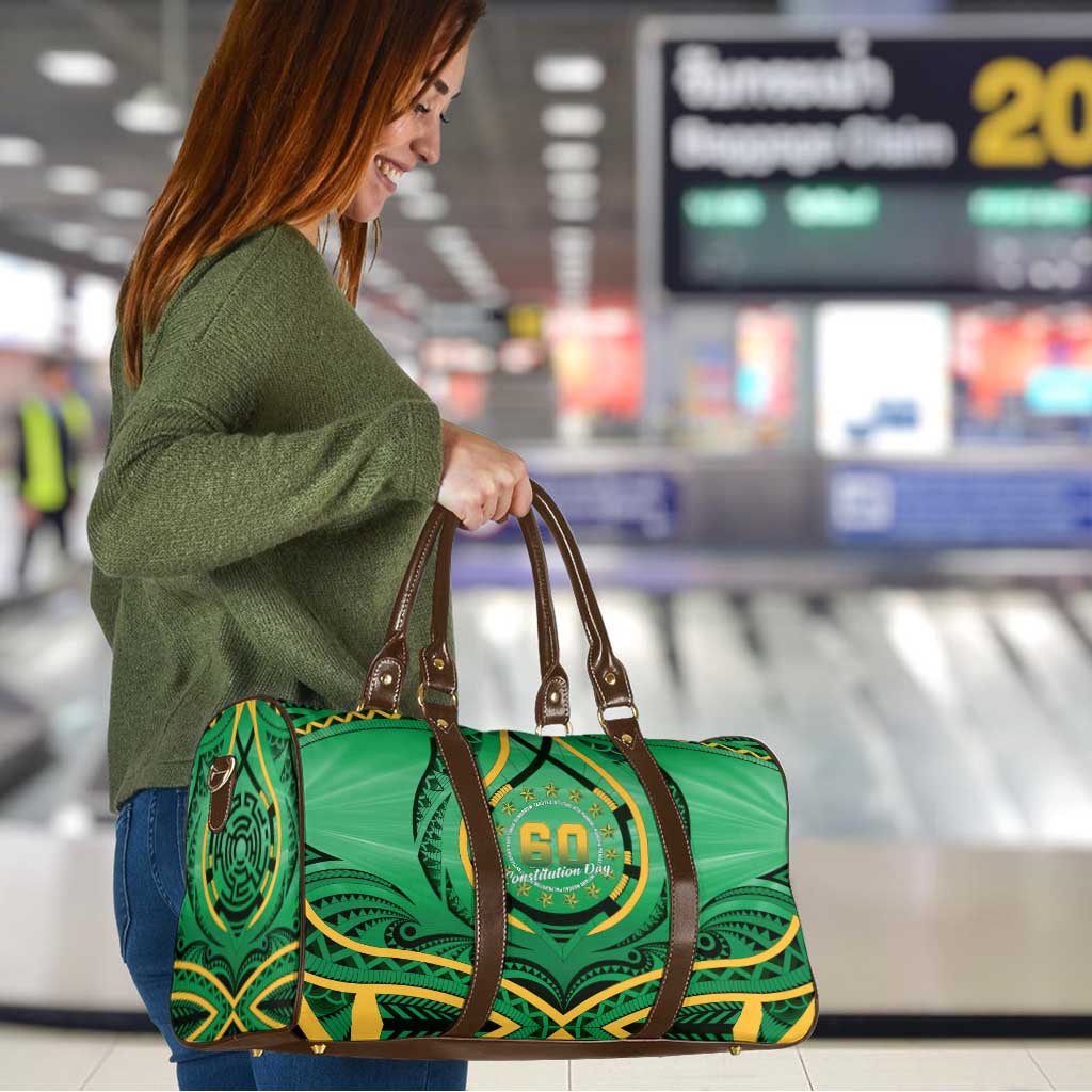Cook Islands Constitution Day Travel Bag 60th Anniversary - Polynesian Pride