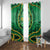 Cook Islands Constitution Day Window Curtain 60th Anniversary - Polynesian Pride