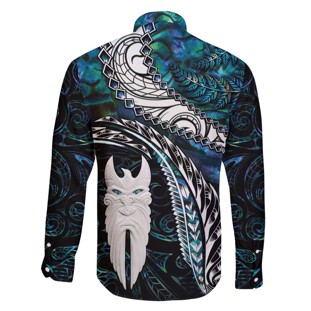 New Zealand Aotearoa Family Matching Short Sleeve Bodycon Dress and Hawaiian Shirt Maori Hei Rehua Paua Shell Glitter Green LT05 - Polynesian Pride