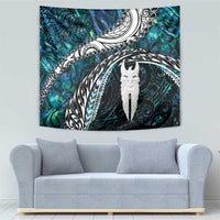 New Zealand Aotearoa Tapestry Maori Hei Rehua Paua Shell Glitter Green LT05 - Polynesian Pride