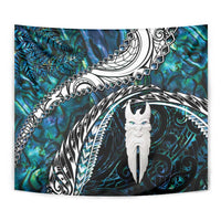 New Zealand Aotearoa Tapestry Maori Hei Rehua Paua Shell Glitter Green LT05 - Polynesian Pride