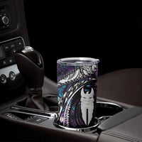 New Zealand Aotearoa Tumbler Cup Maori Hei Rehua Paua Shell Glitter Purple LT05 - Polynesian Pride