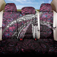 New Zealand Aotearoa Back Car Seat Cover Maori Hei Rehua Paua Shell Glitter Pink LT05 One Size Pink - Polynesian Pride