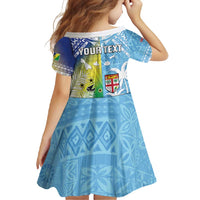 Personalised Happy Malampa Fiji Day Family Matching Summer Maxi Dress and Hawaiian Shirt Half Mix Style LT05 - Polynesian Pride