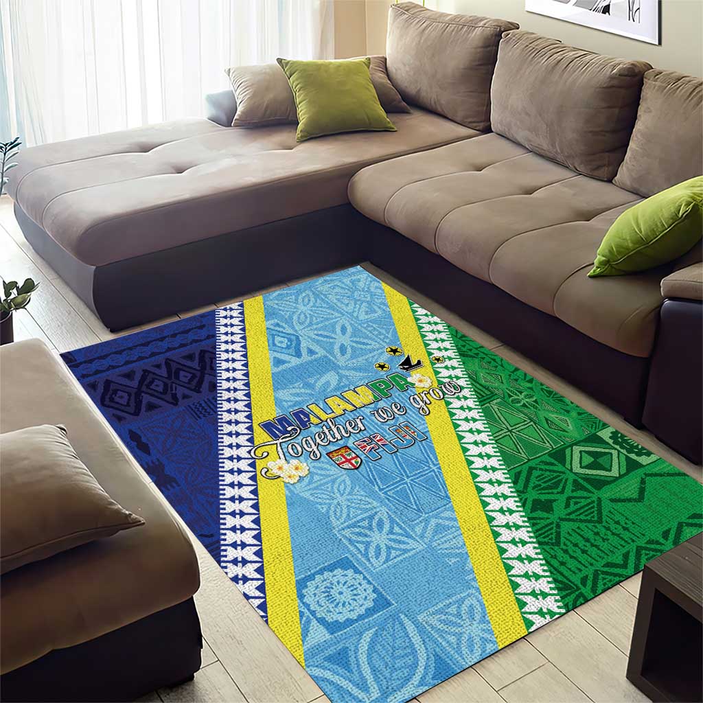 Love Malampa Fiji Day Area Rug Together We Grow LT05 - Polynesian Pride