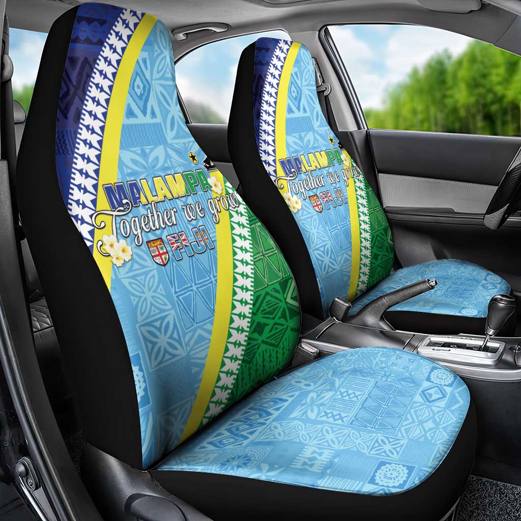 Love Malampa Fiji Day Car Seat Cover Together We Grow LT05 - Polynesian Pride