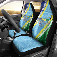 Love Malampa Fiji Day Car Seat Cover Together We Grow LT05 - Polynesian Pride