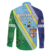 Love Malampa Fiji Day Family Matching Off Shoulder Maxi Dress and Hawaiian Shirt Together We Grow LT05 - Polynesian Pride