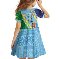 Love Malampa Fiji Day Family Matching Summer Maxi Dress and Hawaiian Shirt Together We Grow LT05 - Polynesian Pride